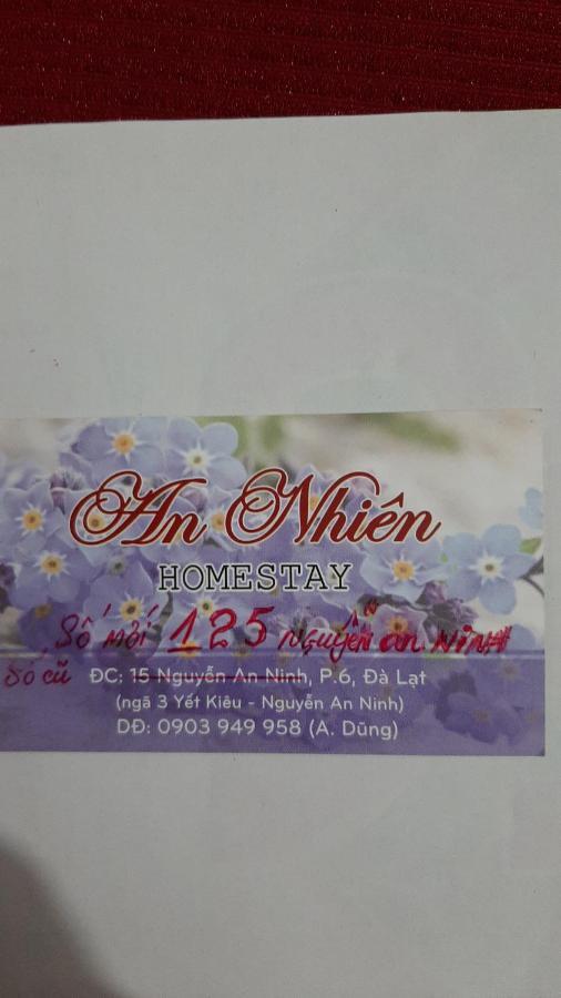 Homstay An Nhien Đà Lạt Exterior foto