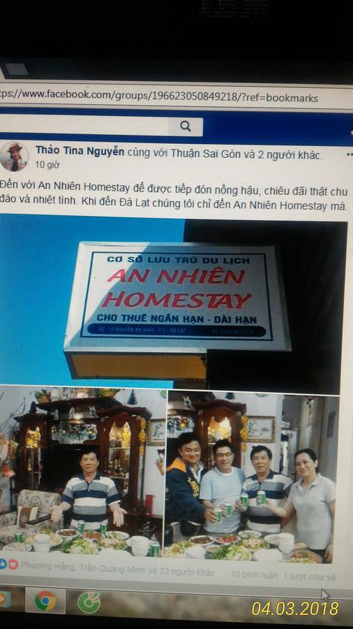 Homstay An Nhien Đà Lạt Exterior foto